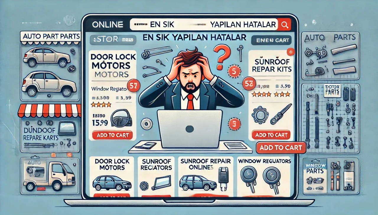 İnternetten Otomobil Yedek Parçası Alırken Yapılan Hatalar