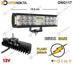GÜNDÜZ LEDİ ÇAKARLI MODEL 12V BEYAZ TURUNCU POİNT