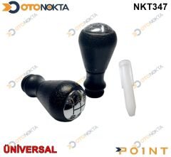 VİTES TOPUZU ÜNİVERSAL DÜZ MODEL SİYAH KROM