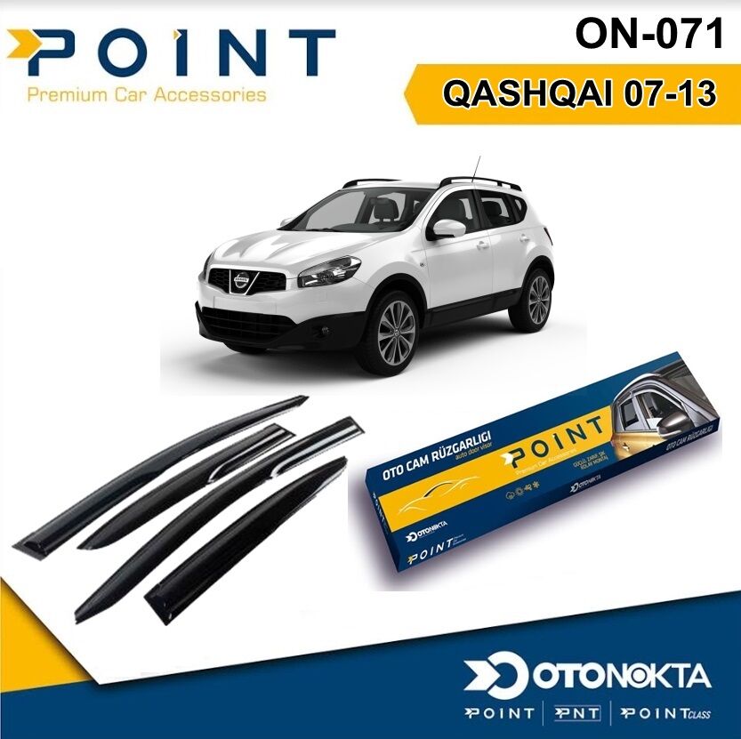 CAM RÜZGARLIĞI 4 LÜ NİSSAN QASHQAİ 2007-2013 İTHAL