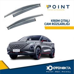 CAM RÜZGARLIĞI 4 lü KROMLU CHERY OMODA 5 2022> POİ