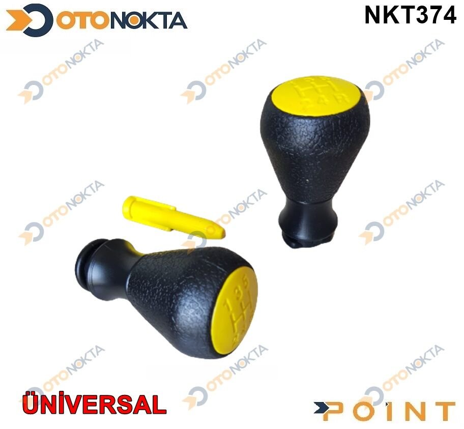 VİTES TOPUZU ÜNİVERSAL YUVARLAK MODEL  SİYAH SARI