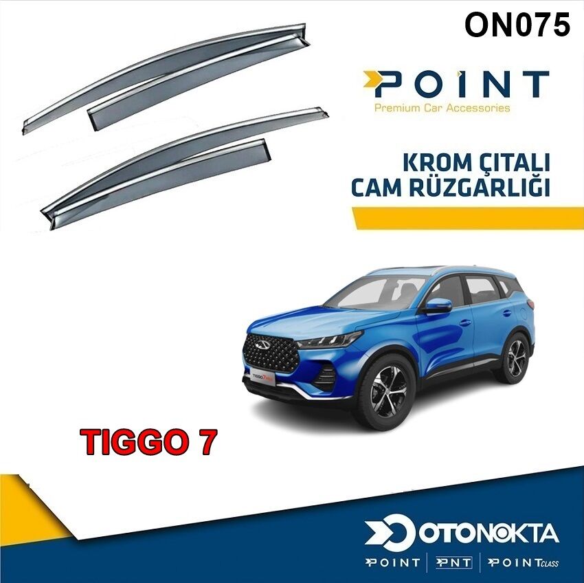 CAM RÜZGARLIĞI 4 lü KROMLU CHERY TİGGO 7 2020> POİ