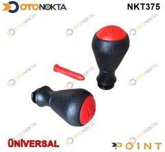 VİTES TOPUZU ÜNİVERSAL YUVARLAK MODEL SİYAH KIRMIZ