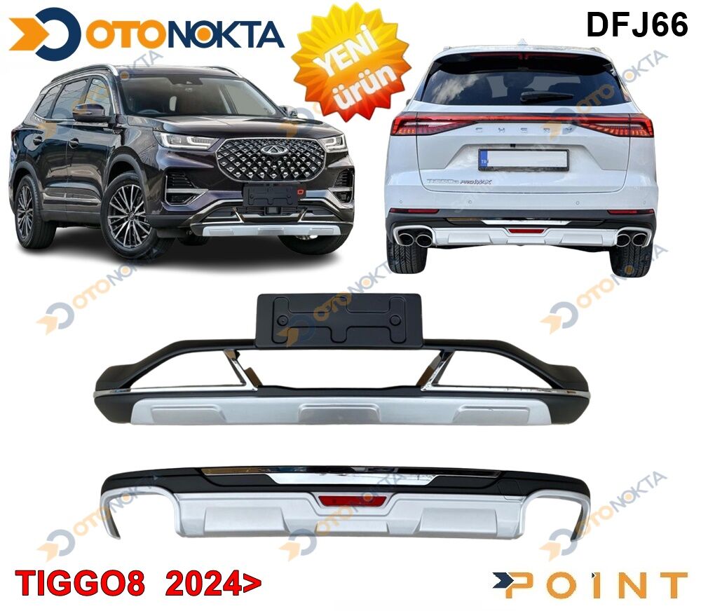 ÖN ARKA KORUMA DİFÜZÖR TİGGO 8 YENİ MODEL POİNT