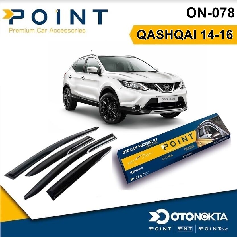 CAM RÜZGARLIĞI 4 LÜ NİSSAN QASHQAİ 14-16 İTHAL