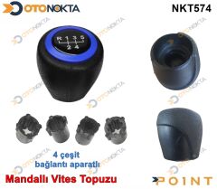 VİTES TOPUZU MANDALLI 5 İLERİ MAVİ ÇEMBER