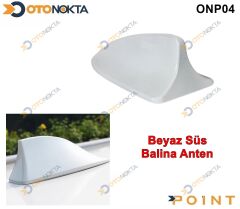 BALİNA  ANTEN SÜSÜ BEYAZ J-088 POİNT