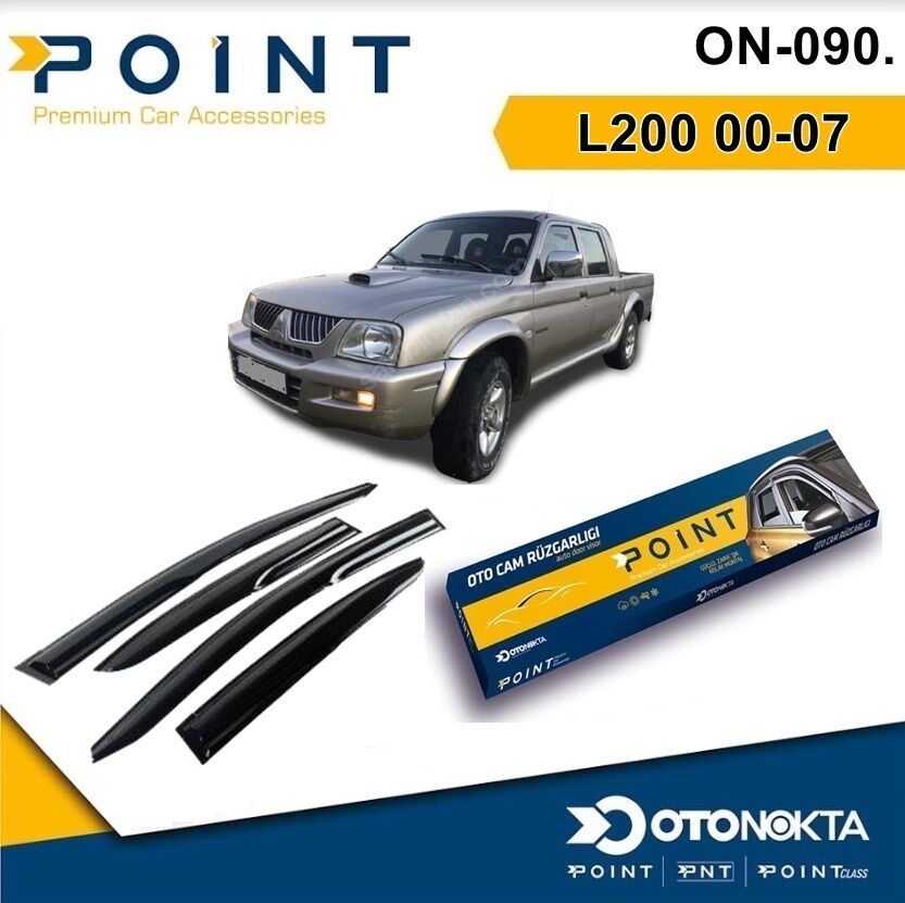 CAM RÜZGARLIĞI 4 LÜ L200 07-13 İTHAL