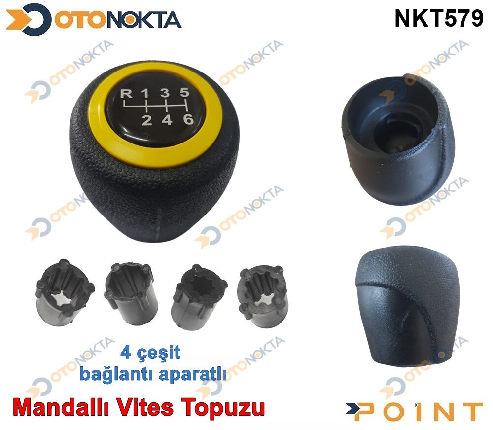 VİTES TOPUZU MANDALLI 6 İLERİ SARI ÇEMBER