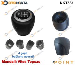 VİTES TOPUZU MANDALLI 6 İLERİ GRİ ÇEMBER