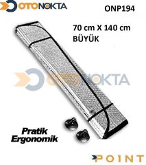 GÜNEŞLİK METALİZE UZUN 70X140 CM XPO