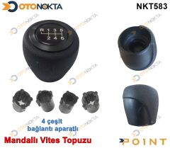 VİTES TOPUZU MANDALLI 6 İLERİ SİYAH ÇEMBER