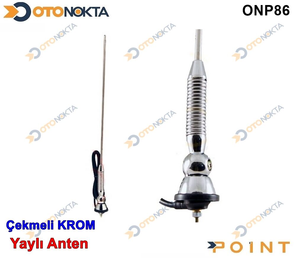 ANTEN YAYLI ÇEKMELİ NİKEL 0506