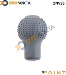 VİTES TOPUZU SİLİKONLU KILIFI YUVARLAK GRİ POİNT