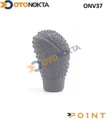 VİTES TOPUZU SİLİKONLU KILIFI OVAL GRİ POİNT