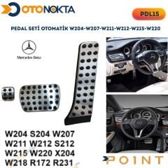 PEDAL SETİ OTOMATİK W204-W207-W211-W212-W215-W220