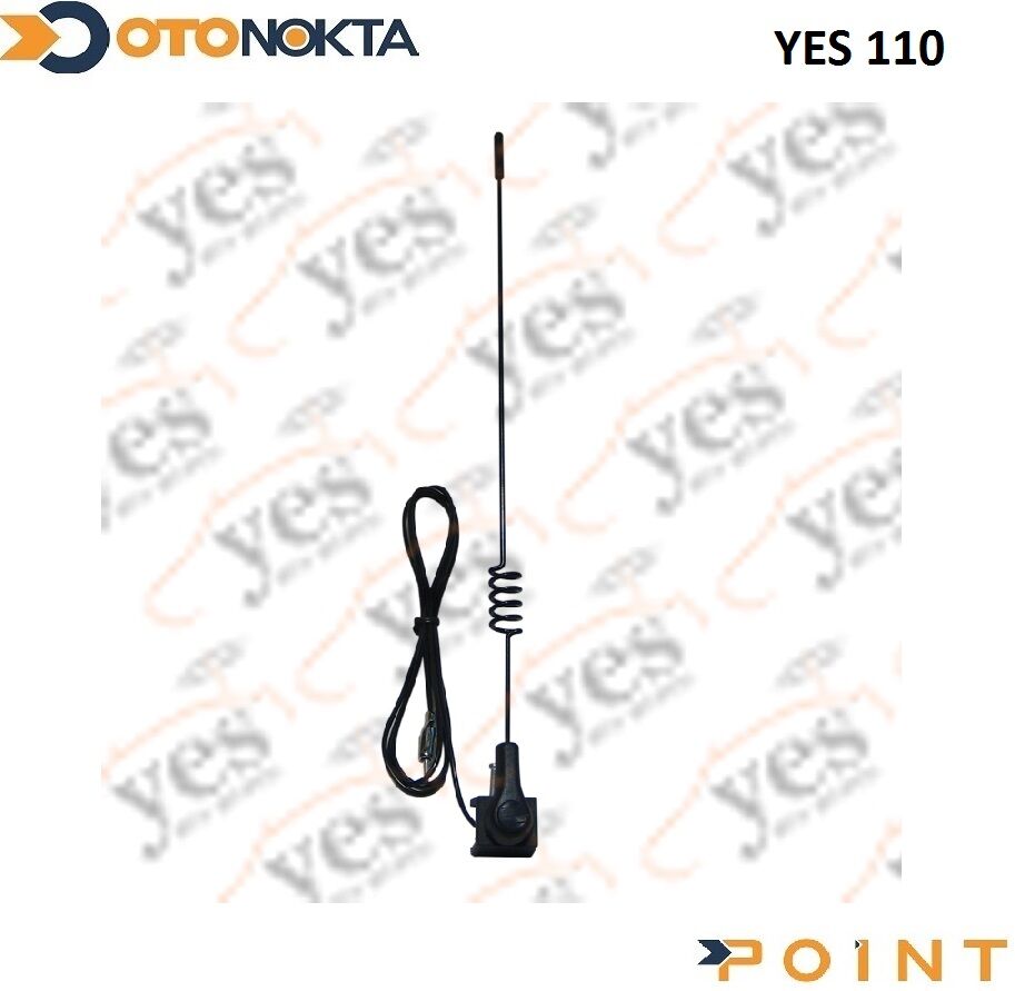 ANTEN OLUK KISA YAYLI SİYAH YES 110