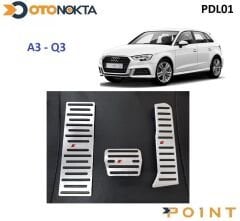 PEDAL SETİ ORJİNAL AUDİ A3 Q3 OTOMATİK POİNT