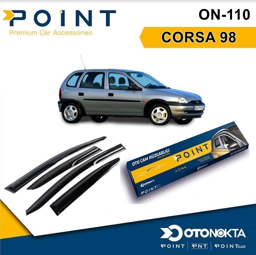 CAM RÜZGARLIĞI 4 LÜ  CORSA 98  İTHAL