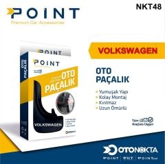 PAÇALIK ÜNİVERSAL YUMUŞAK VOLKSWAGEN SİYAH 2 Lİ