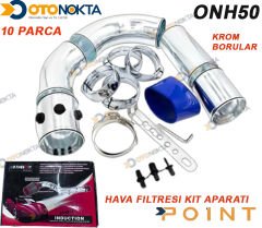 HAVA FİLTRESİ KİT APARATI KROM BORULARI 10 PRÇ İTH