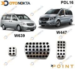 PEDAL SETİ ORJİNA VİTO OTOMATİK MERCEDES W447-W639