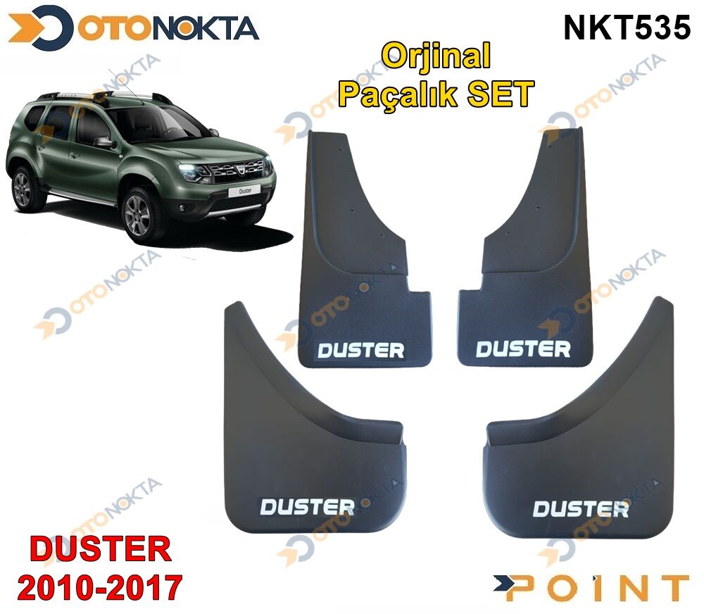 PAÇALIK ORJİNAL  DUSTER 2010-2017 4 LÜ SET