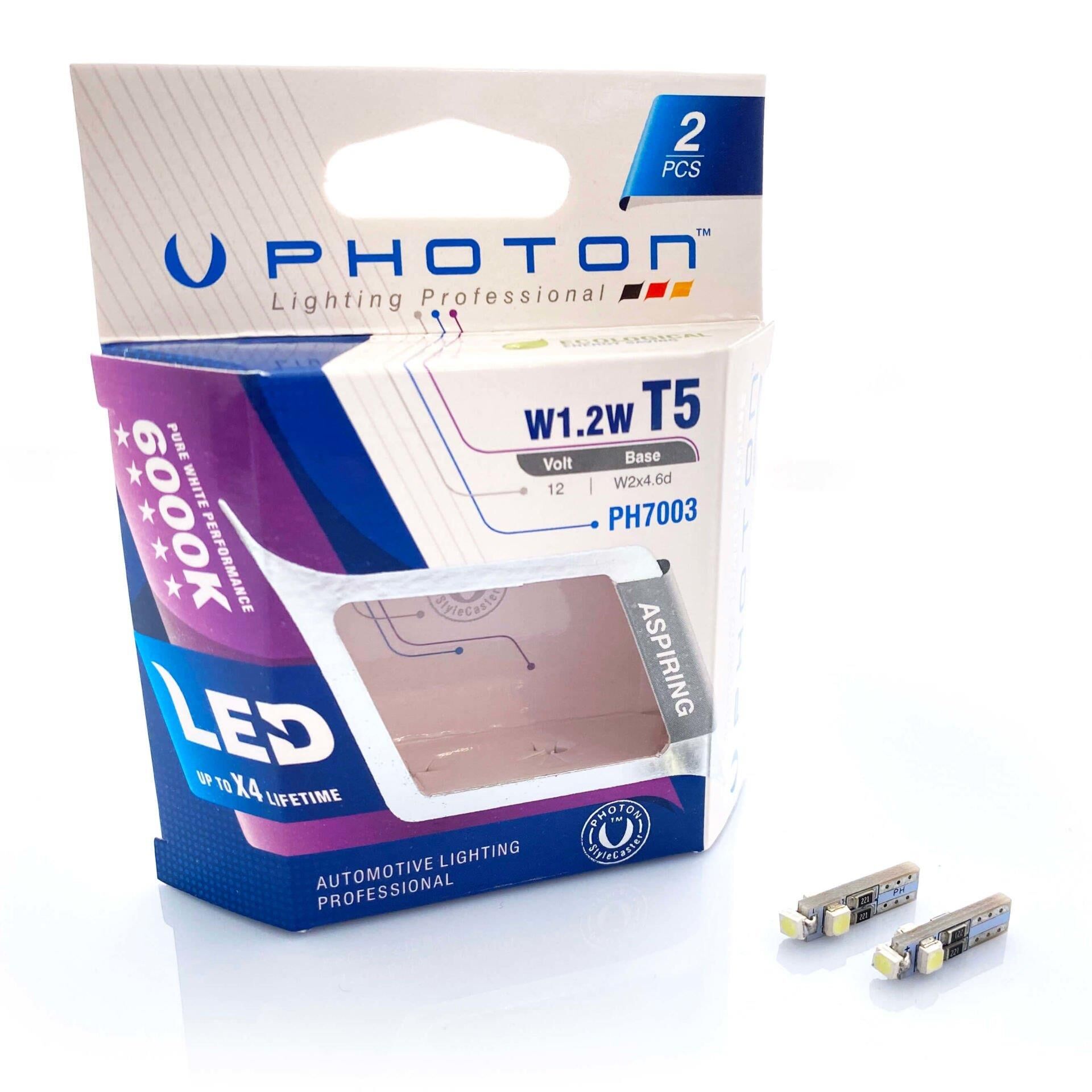 PHOTON T5 12-24V 1.2W CANBUS 3LÜ LED