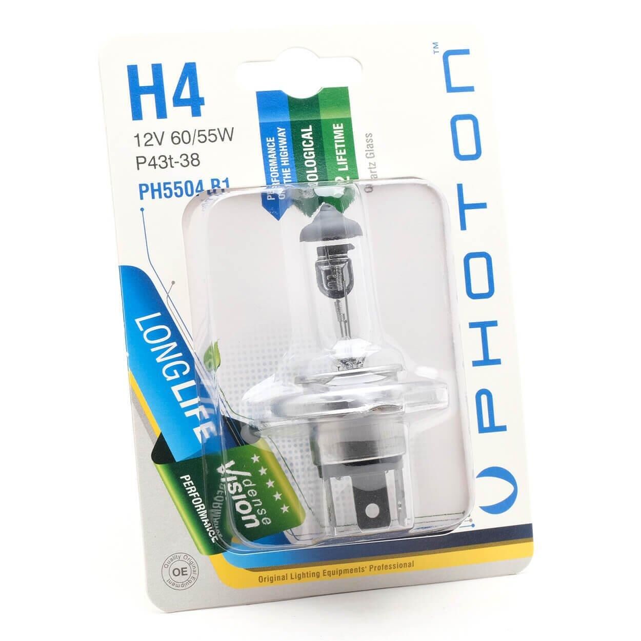 H4 12V 60/55W HALOJEN AMPUL
