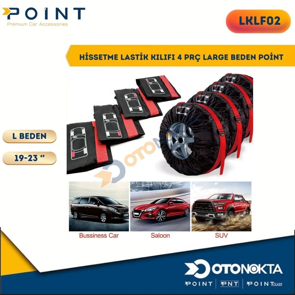 HİSSETME LASTİK KILIFI 4 PRÇ LARGE BEDEN POİNT