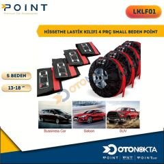 HİSSETME LASTİK KILIFI 4 PRÇ SMALL BEDEN POİNT