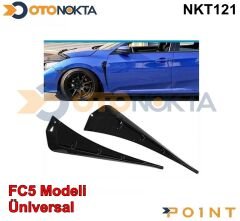 ÇAMURLUK SÜSÜ VENTİL FC5 MODELİ PARLAK SİYAH