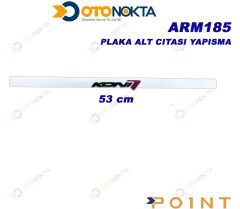 PLAKA ALT ÇITASI YAPIŞMA KONİİİ