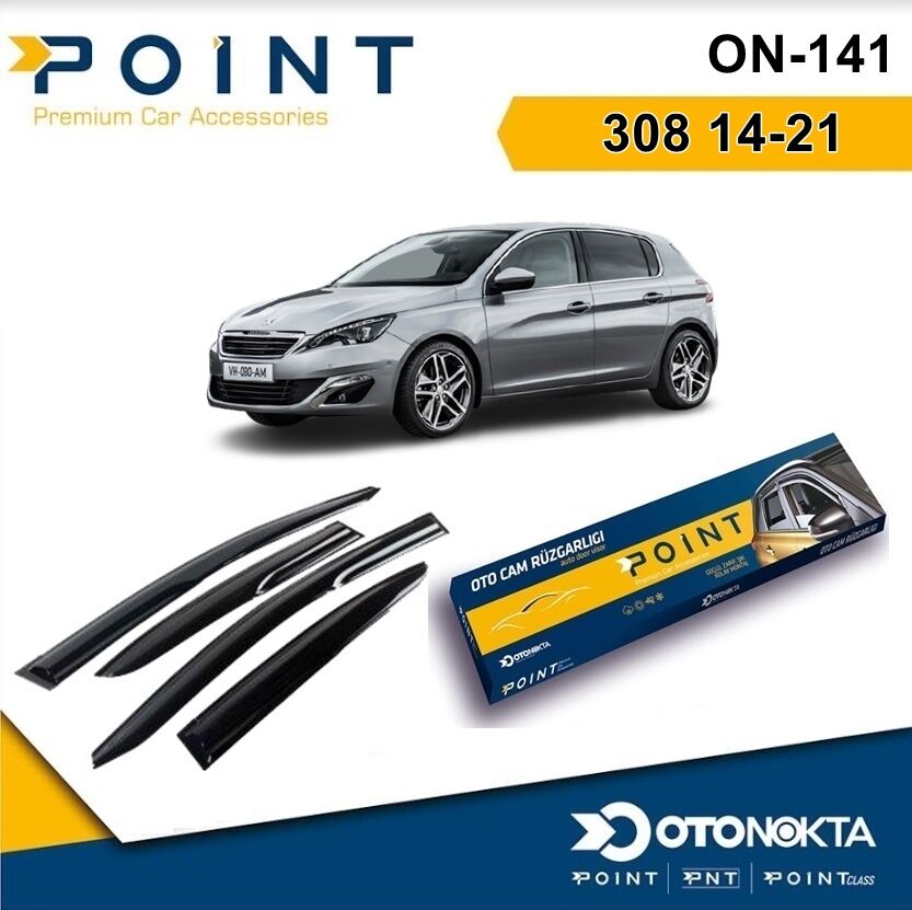 CAM RÜZGARLIĞI 4 LÜ PEUGEOT 308  2014 - 2021 İTHAL