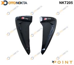 ÇAMURLUK SÜSÜ VENTİL S LİNE SİYAH