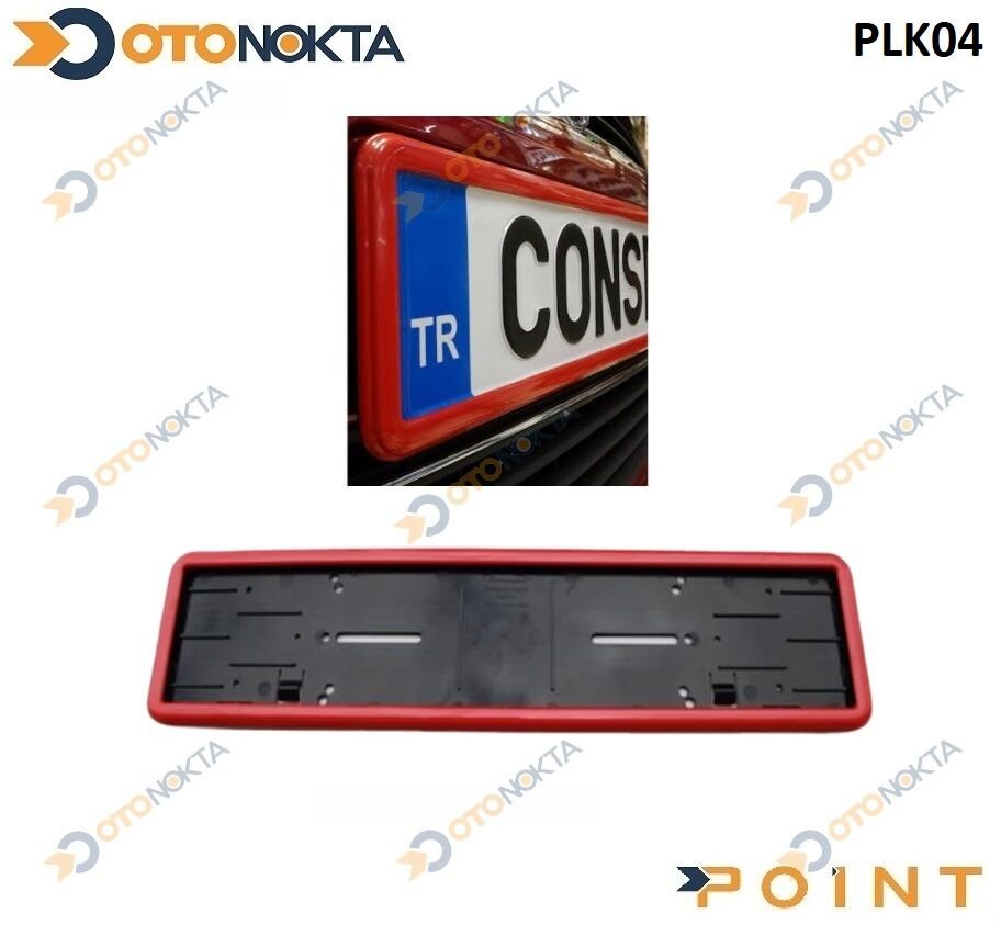 PLAKA ALTLIĞI TAKKOLAY KONSEPT KIRMIZI