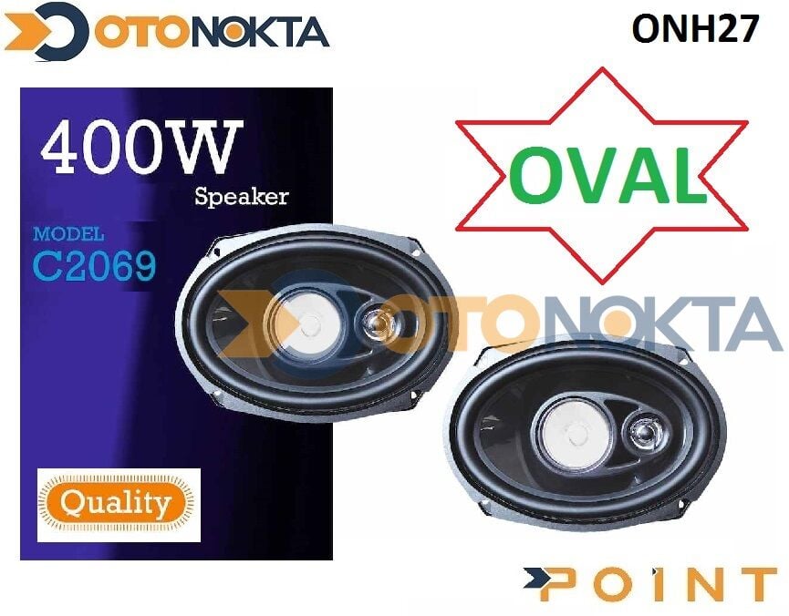 HOPARLÖR OVAL 600W SNT