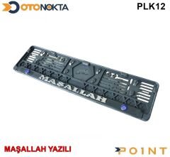 PLAKALIK PLASTİK SİYAH MAŞALLAH YAZILI