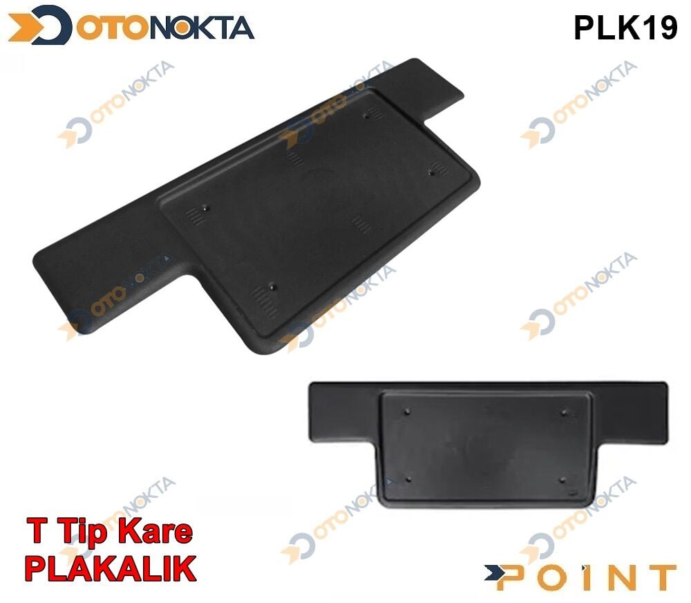 PLAKA ALTLIĞI  T TİP KARE PLASTİK KALİTELİ