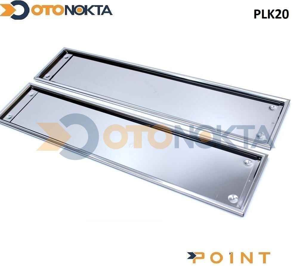 PLAKALIK PASLANMAZ KALİTELİ NİKELAJ 2 ADET