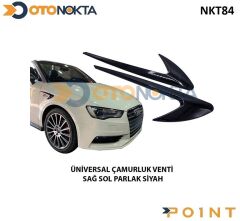 ÇAMURLUK SÜSÜ VENTİL MERCEDES MODELİ  PARLAK SİYAH