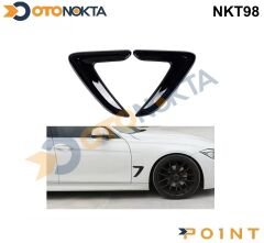 ÇAMURLUK SÜSÜ VENTİL BMW MODELİ PARLAK SİYAH