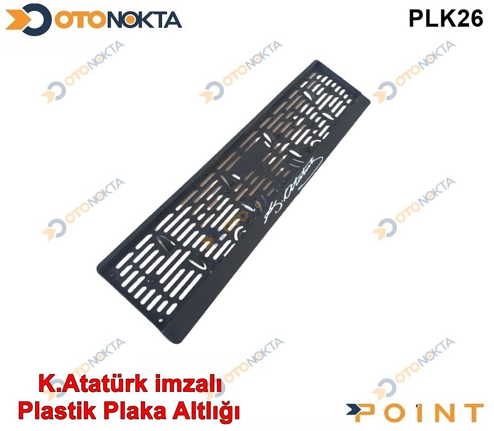 PLAKALIK PLASTİK KALİTELİ K.ATATÜRK YAZILI NORMAL