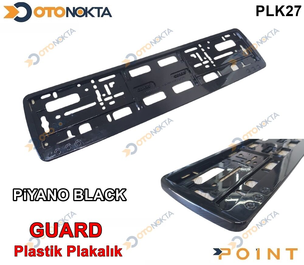 PLAKALIK SERT PLASTİK EURO PİYANO BLACK