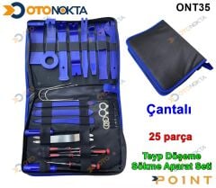 TEYP SÖKME APARATI 25 PRÇ LÜX ÇANTALI METAL POİNT