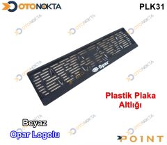 PLAKALIK PLASTİK KALİTELİ OPAR BEYAZ NORMAL