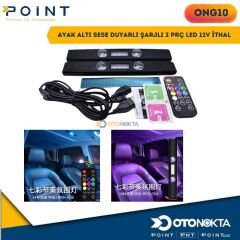 AYAK ALTI SESE DUYARLI ŞARJLI 2 PRÇ LED 12V İTHAL