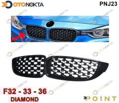 ÖN PANJUR KROMLU BMW F32--33-36 DİAMOND POİNT