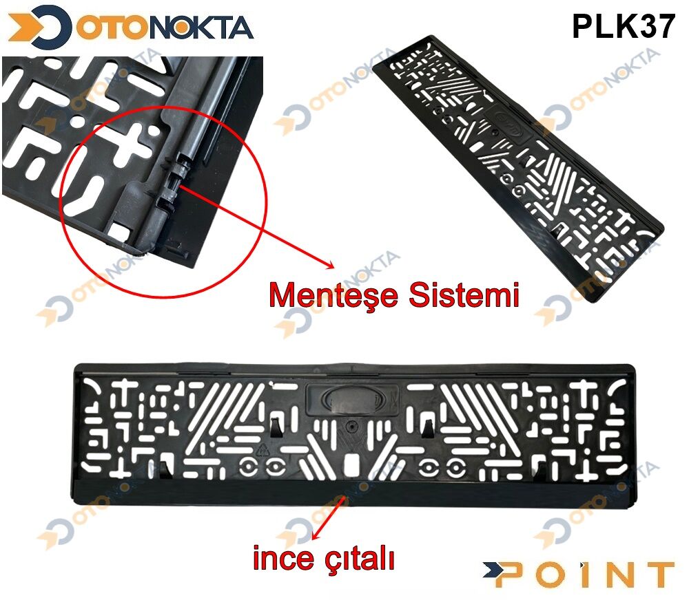 PLAKALIK PLASTİK KALİTELİ İNCE ÇITALI SİYAH